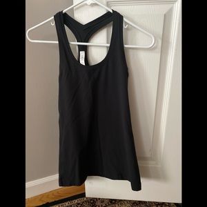 Lululemon black womens cool racerback tank size 4